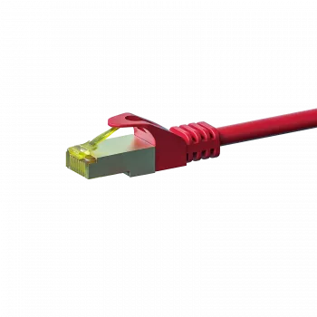 DSIT Cat.7 S/FTP PiMF verkkokaapeli RJ45 - 7,5 m punainen