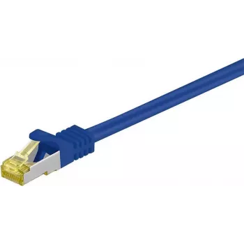 DSIT Cat.7 S/FTP PiMF verkkopatch-kaapeli, RJ45, 10m, sininen