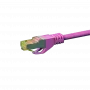 DSIT Cat.7 S/FTP PiMF verkkokaapeli, RJ45, pinkki, 30 m