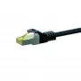 DSIT Cat.7 S/FTP (PiMF) RJ45 verkkokaapeli, 50 m, musta