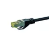 DSIT Cat.7 S/FTP (PiMF) RJ45 verkkokaapeli, 50 m, musta