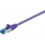DSIT CAT 6a verkkokaapeli LSOH - S/FTP - 1,50 m - violetti (DC-6A8-015)