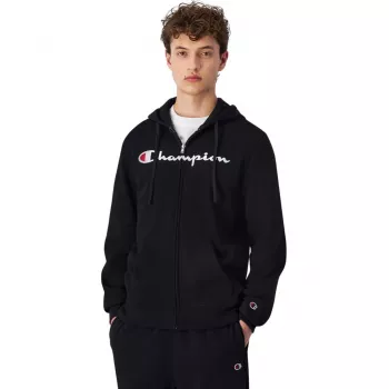Miesten Champion full zip -huppari musta 220255 KK001 M