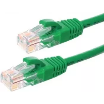 DSIT CAT6 U/UTP verkkokaapeli, 1,5 m, vihreä, 100 % kuparia, RJ45, 10 Gbps, 250 MHz, PVC-kuori