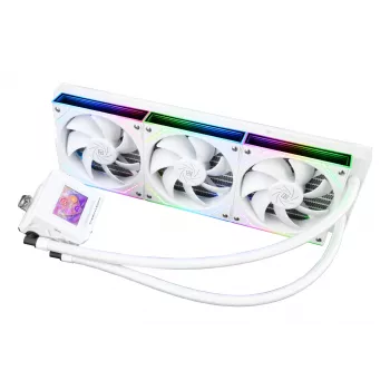 Thermalright Frozen Warframe SE V2 RGB 360 mm valkoinen AIO neste-CPU-jäähdytinpaketti