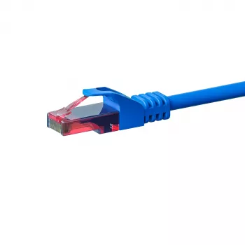 DSIT CAT6 U/UTP verkkokaapeli asennukseen, 50m, sininen, 100% kupari, jäykkä, 23 AWG, 250MHz, Eca