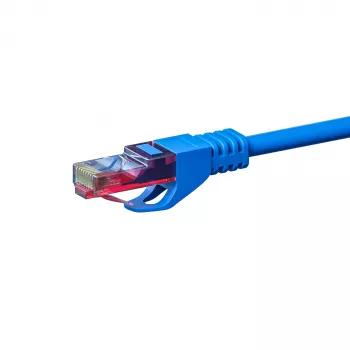 DSIT CAT6 U/UTP verkkokaapeli asennukseen, 50m, sininen, 100% kupari, jäykkä, 23 AWG, 250MHz, Eca