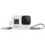 Suojakotelo + kantohihna GoPro HERO8 Black -kameralle, White Hot (AJSST-002)