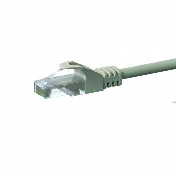 DSIT CAT 6 U/UTP verkkokaapeli, 20 m, harmaa, CCA, RJ45, 1 Gbit/s, 250 MHz