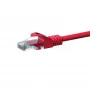 DSIT CAT5e U/UTP Ethernet-verkkokaapeli, 1,5 m, punainen, CCA, RJ45, Gigabit