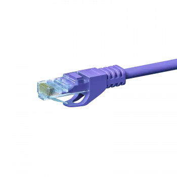 DSIT CAT 5e U/UTP verkkokaapeli, 20 m, violetti, CCA, RJ45