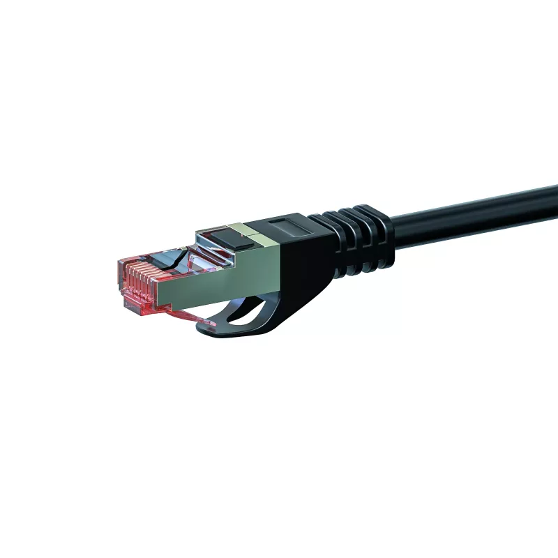 DSIT CAT 6 S/FTP LSOH verkkokaapeli, 20 m, musta