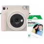 Fujifilm Instax Square SQ1 pikakamera filmillä, liidunvalkoinen (70100148677)