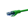 DSIT CAT6a Ethernet-patchkaapeli 100 % kupari U/UTP 5 m vihreä (DC-U6A3-050)