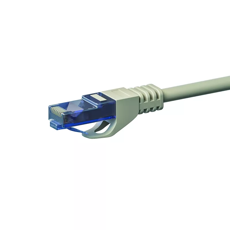 DSIT CAT6a U/UTP 100 % kupari -verkkopatchkaapeli 7,5 m harmaa