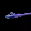 DSIT CAT6a U/UTP 100 % kupari -verkkopatchkaapeli, 20 m, violetti