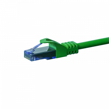 DSIT CAT6a -verkkokaapeli 100 % kupari - U/UTP - 0,15 metriä - vihreä