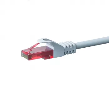 DSIT CAT6 U/UTP Gigabit Ethernet -patchkaapeli, 0,15 m, valkoinen, 100 % kupari, RJ45, 250 MHz, PVC-vaippa