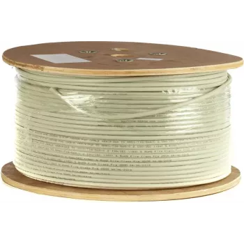 DSIT CAT6A SFTP 500 m asennuskaapeli massiivijohtimella - LSZH B2ca - sininen