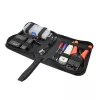 DSIT DC-TOOLSET-PRO ammattimainen verkkotyökalusarja puristuspihdeillä, testerillä, LSA-työkalulla, piihdeillä, ruuvitaltoilla, liittimillä ja vetoketjulaukulla