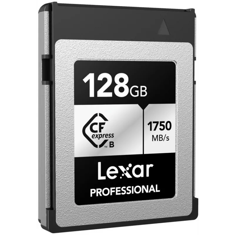 Lexar Professional CFexpress Type B SILVER 128 GB muistikortti, 1750 MB/s (LCXEXSL128G-RNENG)
