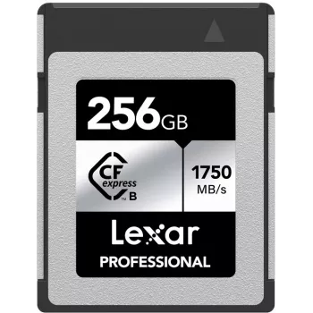 Lexar Professional CFexpress Type B -muistikortti 256GB, Silver Series (LCXEXSL256G-RNENG)