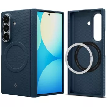 Spigen AirSkin Aramid MagSafe -kotelo Samsung Galaxy Z Fold 8 Ultra - Navy