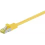 DSIT Cat.7 S/FTP -verkkokaapeli, RJ45, keltainen, 2 m