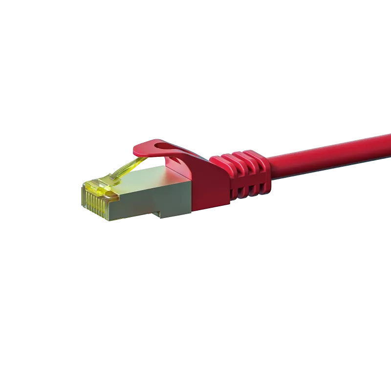 DSIT RJ45 -verkkokaapeli S/FTP (PiMF) Cat.7, punainen, 3 m (DC-75-030)