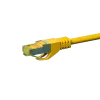 DSIT Cat.7 S/FTP PiMF RJ45 -verkkokaapeli, 15 m, keltainen, 10Gbps, LSZH