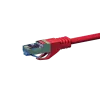 DSIT CAT 6a S/FTP LSOH -verkkokaapeli, 10 m, punainen (DC-6A5-100)
