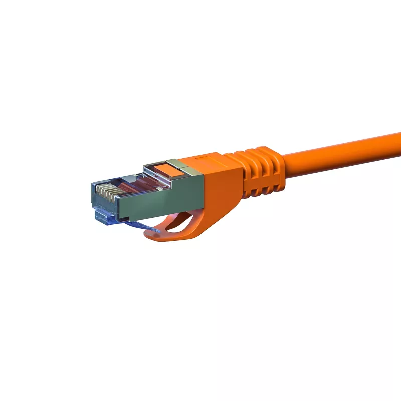 DSIT CAT 6a -verkkokaapeli LSOH - S/FTP - 30 metriä - oranssi (DC-6A6-300)