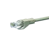 DSIT CAT5e U/UTP verkkokaapeli, 0,25 m, harmaa, 100% kupari (DC-51-002)