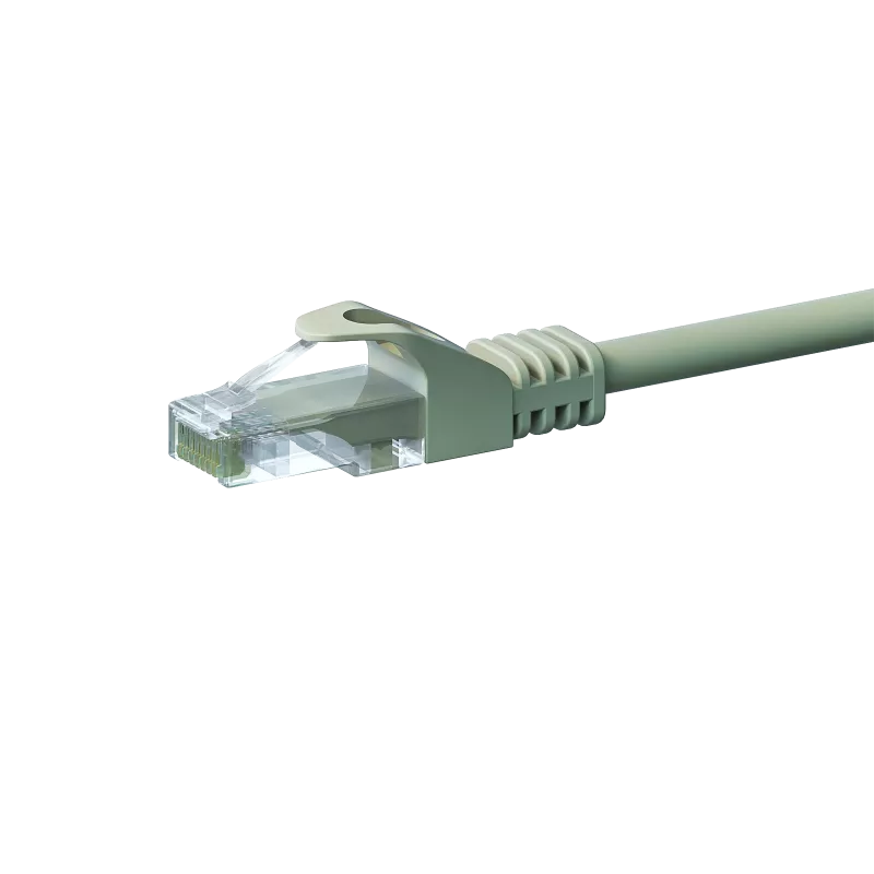 DSIT CAT5e verkkokaapeli, U/UTP, 7 m, harmaa, 100% kupari (DC-51-075)