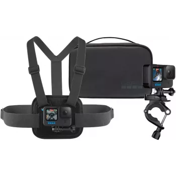 GoPro Sports Kit (rintakiinnike + ohjaustangon kiinnike + kameran kotelo) (AKTAC-001-VN)