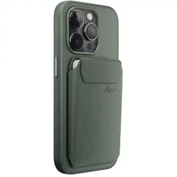 Peak Design Magnetic Phone Wallet jalusta salvianvihreä