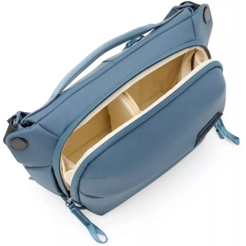 Kompakti arkipäivän sling-laukku Peak Design Everyday Sling V2 3L, Ocean (BEDS-3-DS-3)