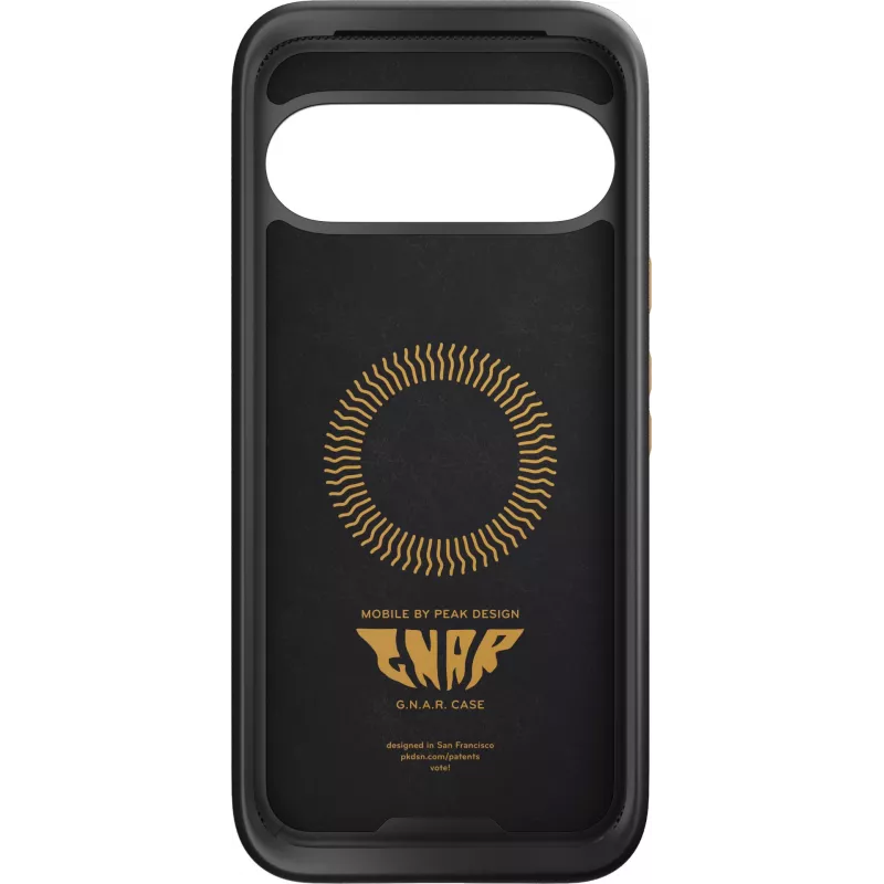 Kuori Peak Design Mobile GNAR Google Pixel 10 Pro XL -puhelimelle, musta (M-MX-CG-BK-1)