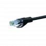 DSIT CAT 5e U/UTP verkkokaapeli, 15 m, musta, CCA, RJ45, Gigabit Ethernet -patchkaapeli