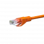 DSIT CAT 5e U/UTP verkkopatchkaapeli, RJ45, 15 m, oranssi, CCA, 1 Gbit/s