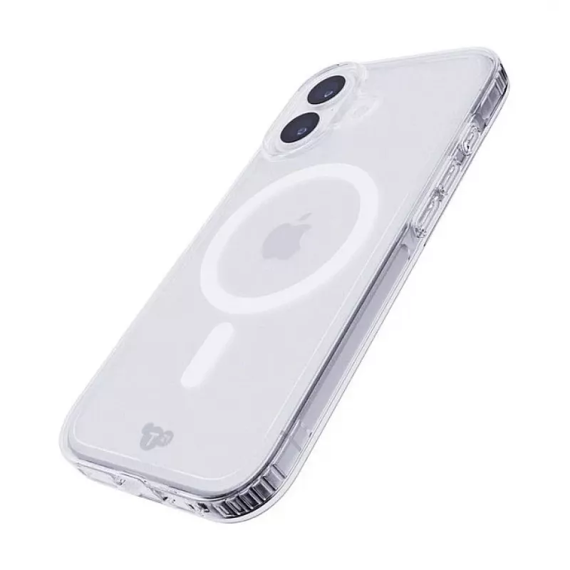 Tech21 EvoClear MagSafe -kotelo iPhone 17 läpinäkyvä – 3,6 m putoamissuojaus, UV-kestävä, antimikrobinen