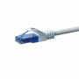 DSIT CAT6a verkkokaapeli 100 % kupari - U/UTP - 0,15 metriä - valkoinen (DC-U6A2-001)