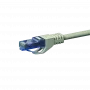 DSIT CAT6a verkkokaapeli 100 % kupari - U/UTP - 0,50 metriä - harmaa (DC-U6A1-005)