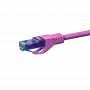 DSIT CAT6a verkkokaapeli 100 % kupari - U/UTP - 1,50 m - pinkki (DC-U6A9-015)