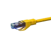 DSIT CAT6a U/UTP 100 % kupari verkkokaapeli, 2 m, keltainen (DC-U6A7-020)