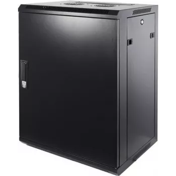 DSIT 12U seinäasennettava palvelinkaappi metalliovella 600x600x635 mm