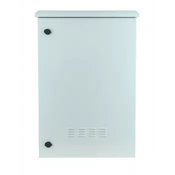 DSIT DS6618-WAND-OUT 19 tuuman ulkokäyttöön tarkoitettu seinäasennettava palvelinkaappi IP55, 18U, 600x600x900 mm