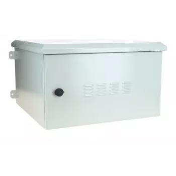 DSIT DS6606-OUT 19 tuuman ulkokäyttöön tarkoitettu seinäasennettava palvelinkaappi IP55, 6U, 600x600x368 mm