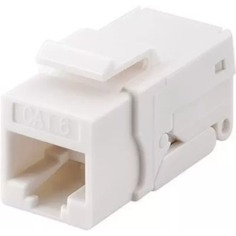 DS-IT CAT6 UTP Keystone -verkkoliitin, työkaluton (DS-KC-UTP6-TL)