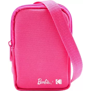 Kodak x Barbie pehmeä kotelo vetoketjulla ja olkahihnalla Printomatic- ja Step Slim -kameroille, roosa (RODBCMPK)